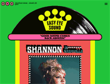 Tablet Screenshot of easyeyesound.com
